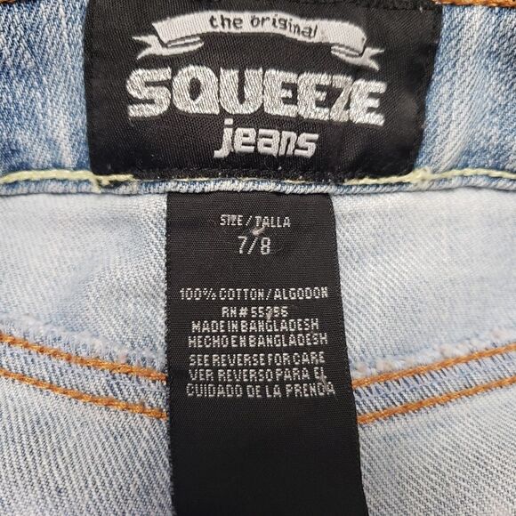SQUEEZE JEANS Y2K Denim Jean Mini Skirt - Picture 6 of 6